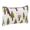 eTya Women Plaid Makeup Bag Cute Cosmetics Makeup Bag Travel Ladies Zipper Toiletry Pencil Purse Organizer Purse Pouch Handbags