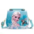 Disney princess children pu messenger bag girl Frozen Elsa shoulder bag Sofia handbag kid fashion shopping bag gift