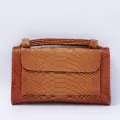 Fashion New Arrival Women Clutch Genuine Leather Luxury Handbags Snake Print Messenger Bags Female Chain Shoulder Crossbody Bags