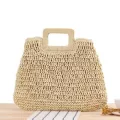 Round Straw Bags Women Mmer Rattan Bag Handmade Wen Beach Cross Body Bag Circle Bohia Handbag Bi Bolso Pa