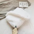 Winter H Oulder Bags For Women F Fur Crossbody Bag Solid Cr Warm Mesger Bag Bolsa Finina