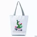 Miyahouse Trendy Flower Design Ca Tote Handbags For Fe Birds Striped Printed Beach Bag Women Portable Ng Bags