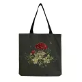 Brit Crs Cartoon Muroom Printed Tote Plant Flor Personity Girl Oulder Bag Art Large Capacity Storage Outdoors P