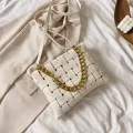 Weave Sml Pu Leather Crossbody Bags For Women Luxury Chain Oulder Handbags And Ses Classic Branded Cross Body Bag