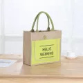 Mmer Natur En Luxury Tote Large Capacity "hello Weeend"fe Ca Oulder Bag Daily Handbag Beach Ng Bag