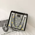 Women's Dy Oulder Bags For Women New L-Match Transparent Jelly Chain Bag Women Handbags Se Clutches Women