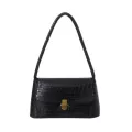 Women Pard Oulder Underarm Bag Retro Pu Portable Fe Flap Handbags Totes Youth Ladies Versa Bag