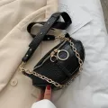 Sf Sml Pu Leather Crossbody Bags For Women Chain Oulder Handbags Fe Travel Cross Body Bag