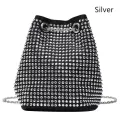 Women Hot Rhinone Bucet Bags Luxury Woman Bag Fe Oulder Dinner/party Handbags Ladies Oulder Mesger Bags