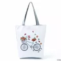 Miyahouse Canvas Oulder Bag Women Tote Handbag Painting Ng Bag For Fe Mmer Beach Bag Lady