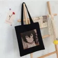 Bungo Stray Dog Anime Canvas Bag Dar Haruu Goth Style Oer Large Capacity Women Bag Classic Vintage Oulder Bag Handbag