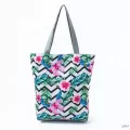 Miyahouse Lmitation Brdery Fe Canvas Handbag Flor And Bird Printed Lady Oulder Bag Mmer Women Bag