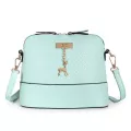 Pu Leather Women Oulder Bag Fe Se Deer Pendant Handbags Girl Mini Crossbody Bags Vintage Sml Mini Flap Bolsos