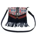 Gyaeo Vintage Women Mesger Bags For Women's Ethnic Style Tassel Oulder Bag Ladies Retro Crossbody Bag Bolsa Finina