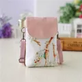 Brdery Mini Bag Women Bag Canvas Crossbody Mesger Bag Oulder Design Sml Handbag Lady Mobile Phone Mag