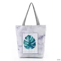 Miyahouse Vintage Design Oulder Bag Women Statue Of Liberty Printed Tote Handbag Fe Canvas Ca Tote Lady Beach Bag