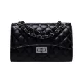 European And American Ca Tide Chain Gge Ladies Bag Wild Oulder Mesger Bag Sml Square Bag