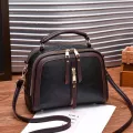 Luxury Handbags Women Bags Designer Pu Leather Solid Cr Mesger Bag Oulder Crossbody Bags Girls Tas Tote