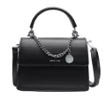 Elnt Fe Square Tote Bag New Hi Quity Pu Leather Women's Designer Handbag Travel Oulder Mesger Bag