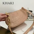 Crocodile Pattern Women Underarm Bag Vintage Design Pu Leather Ladies Sml Oulder Bags Fe Tote Baguette Se Handbags