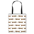 Woman Multi-Function Women Handbag Foldable Reusable Ca Canvas Ng Bag Puy Dachnd Print Oulder Bag