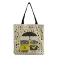 Minority Custom Pattern Oulder Bags Cute Cartoon Cat Le Print Ladies Satchel Ca Tote Bags Eco Friendly Handbag
