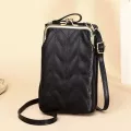 New Clip Designer Phone Pocet Oulder Bag For Women Soft Pu Leather Fe Sml Crossbody Bag Ladies Mesger Se Handbag