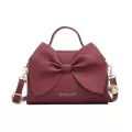 Elnt Women Pu Leather Handbags Fe Oulder Crossbody Bags For Women Handbags Hi Quity Ladies Mesger Hand Bags Bow