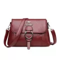 Loc Ladies Mesger Bag Soft Leather Oulder Bags For Women Brand Designer Handbags Elnt Fe Crossbody Bag