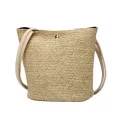 1pc Women Ca Straw Bag Mmer Beach Wen Oulder Bag Tote Oulder Ng Mesger Handbag