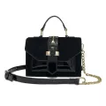 Sgarr Women Pu Leather Pard Handbags Hi Quity Chain Ladies Crossbody Bag For Women Sml Fe Oulder Flap Bag