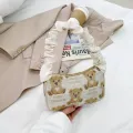 Cute Plaid Printed Pleated Handbags For Women Leire Armpit Bag Fe Ng Oulder Bags Ca Sml Tote