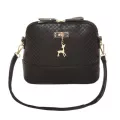 New Fe Bags Quity Pu Leather Soft F Women Bag Wild Oulder Mesger Bag Ell Bag Pendant Cute Deer Crossbody Bags S