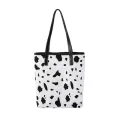 Women Pu Leather Cow Pattern Printing Oulder Ng Bag Vintage Ladies Large Capacity -Handle Tote Handbags