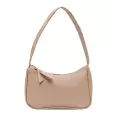 Casual Women PU Leather Shoulder Bag Female Pure Color Messenger Shoulder Handbags 2020 Ladies Fashion Handbag Subaxillary Bag
