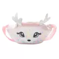 Cartoon Fanny Pack For Girls Deer 3d Printing Laser Cool Waist Bag For Women Fashion Belt Chest Bags Coin Purse Crossbody Bags