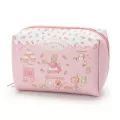 Cartoon Little Twin Stars My Melody Kuromi PU Leather Makeup Cosmetic Bags Beauty Case Women Organizer Storage Bag