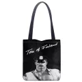 Custom Tom of Finland paint printing shoulder bag canvas tote bag shopping travel book handbag custom logo