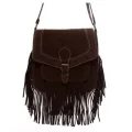 Frosted Pu Leather Hollow Bohian Bag Bags Women's Handbags Se Vintage Fringe Tassel Women Oulder Crossbody Mesger Bag