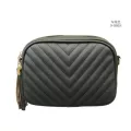 Women's New Pu Leather Cr Ca Chain Bag Brdered Crossbody Bag Tassel Oulder Bag Women