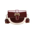 Vintage Pand Cr Mini Saddle Bag Spring Hi Quity L Leather Oulder Bag Women's Designer Handbag Crossbody Ses