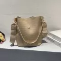 Ansloth Crocodile Crossbody Bag For Women Oulder Bag Brand Designer Women Bags Luxury Pu Leather Bag Bucet Bag Handbag