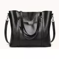 Women Leather Handbags Women L Wax Caus Totes Bag Luxury Brand Handbags With Se Pocet Women Large Mesger Bag