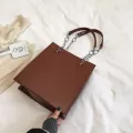 Retro Leather Handbag Women Designer Mesger Bags Ladies Sml Chain Vintage Solid Cr Handbags And Ses