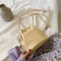 Bag Women Trend Mini Oulder Bag Bucet Dratring Crossbody Bag Solid Ca Handbag Ses Ladies