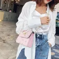 Hi Quity Pearl Leather Crossbody Bags For Women Luxury Chain Handbags Designer Fe Ladies Hand Oulder Mesger Bag