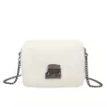 F Rabbit Fur Bag Women Chain Crossbody Bag Oulder Handbag Se Mini Brand Designer Handbags Winter New