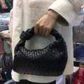 Handmade Wen Bag Luxury Wen Leather Printed Oulder Bag Lady Crossbody Hobo Pu Notted Handle Ca Handbag