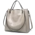 Ca Women Tote Oulder Bag Pu Leather Ladies Bucet Handbag Mesger Bag Soft Ng Crossbody Bag