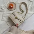 Luxury Designer Crossbody Bags For Women Brdery Thread Chains Oulder Bags Hi Quity Soft Ladies Mesger Bags